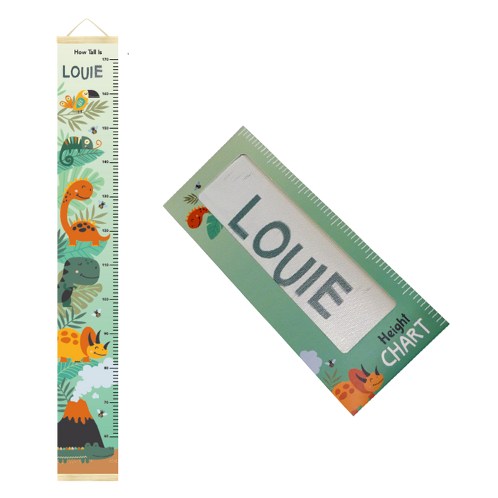 Canvas Height Charts with boys' and girls' names - 60cm - 170cm