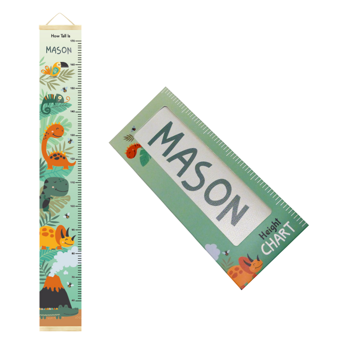 Canvas Height Charts with boys' and girls' names - 60cm - 170cm