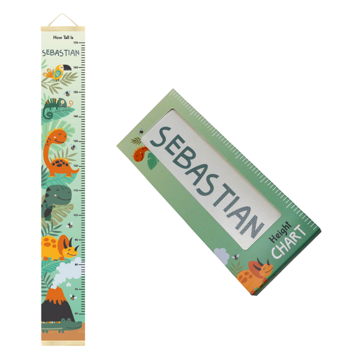 Canvas Height Charts with boys' and girls' names - 60cm - 170cm
