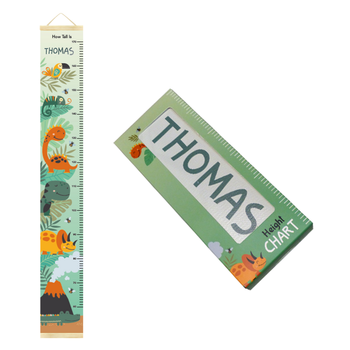 Canvas Height Charts with boys' and girls' names - 60cm - 170cm