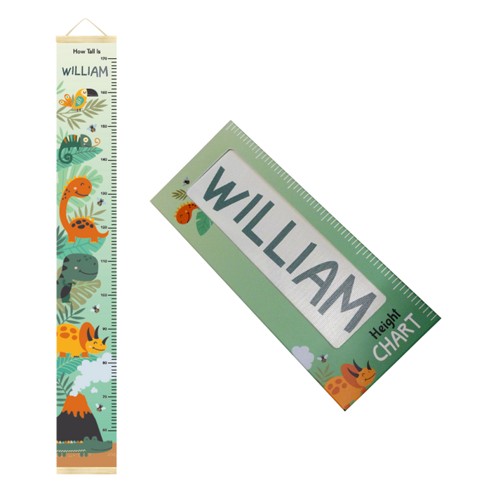 Canvas Height Charts with boys' and girls' names - 60cm - 170cm