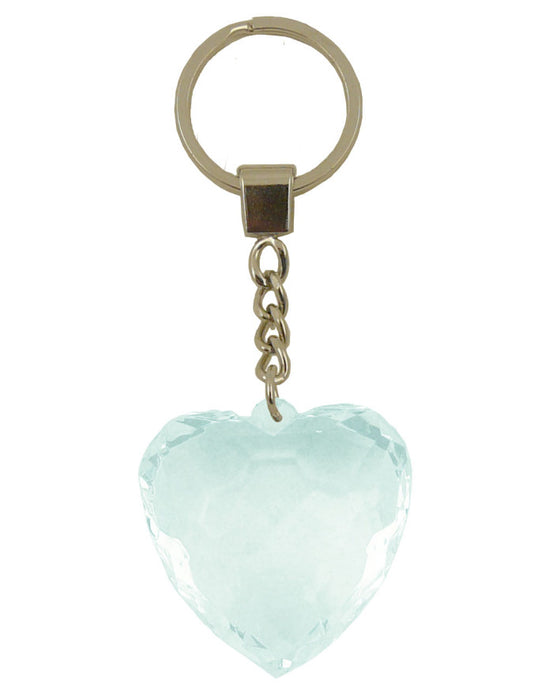 Diamond Heart Keyrings - Blank