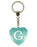 Diamond Heart Keyrings - Names and Letters G-L