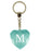 Diamond Heart Keyrings - Names and Letters M-Z