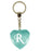 Diamond Heart Keyrings - Names and Letters M-Z