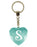 Diamond Heart Keyrings - Names and Letters M-Z