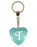 Diamond Heart Keyrings - Names and Letters M-Z