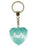 Diamond Heart Keyrings - Names and Letters A-F