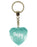 Diamond Heart Keyrings - Names and Letters M-Z