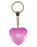 Diamond Heart Keyrings - Names and Letters G-L