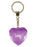 Diamond Heart Keyrings - Names and Letters G-L