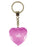 Diamond Heart Keyrings - Names and Letters G-L