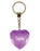 Diamond Heart Keyrings - Names and Letters M-Z