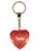 Diamond Heart Keyrings - Names and Letters M-Z