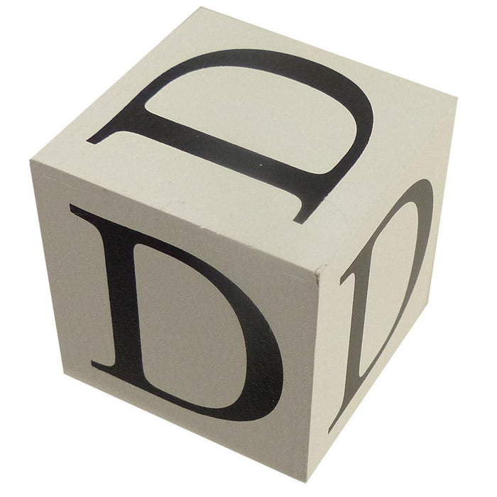 Wooden Block - Letter D