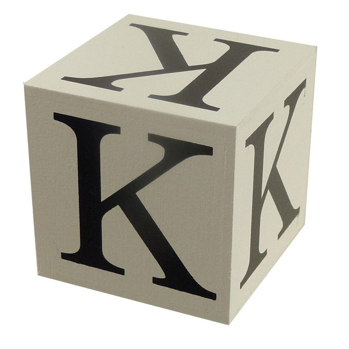 Wooden Block - Letter K