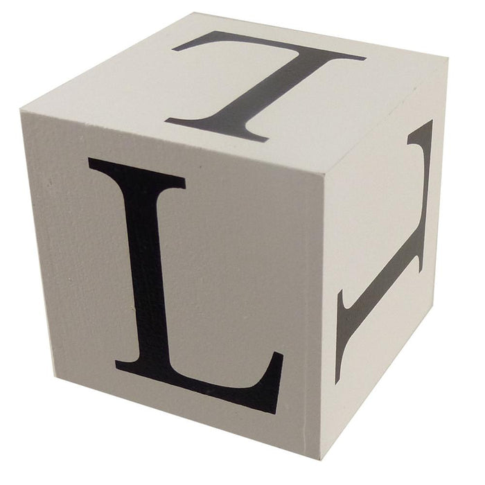 Wooden Block - Letter L