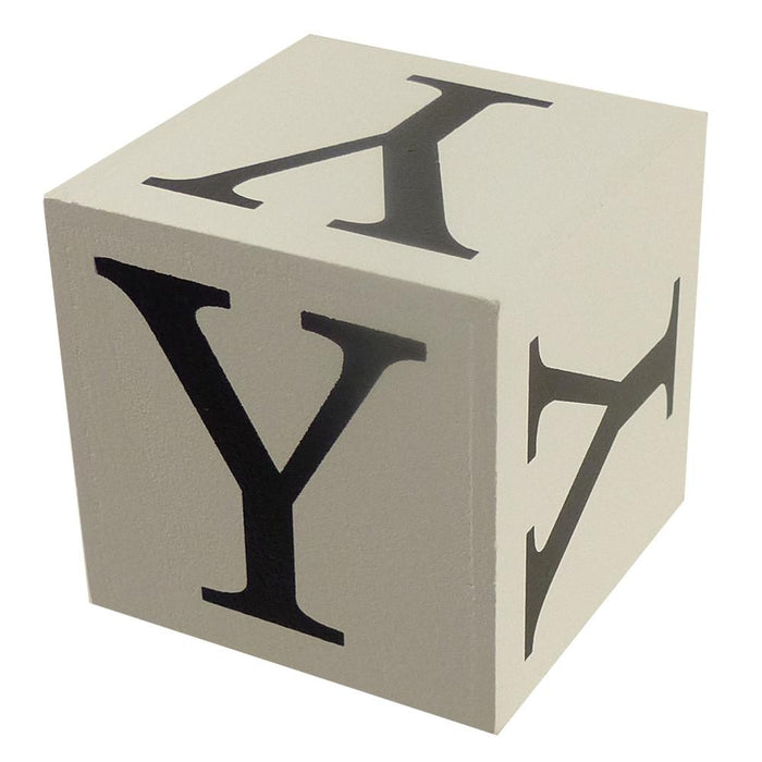 Wooden Block - Letter Y