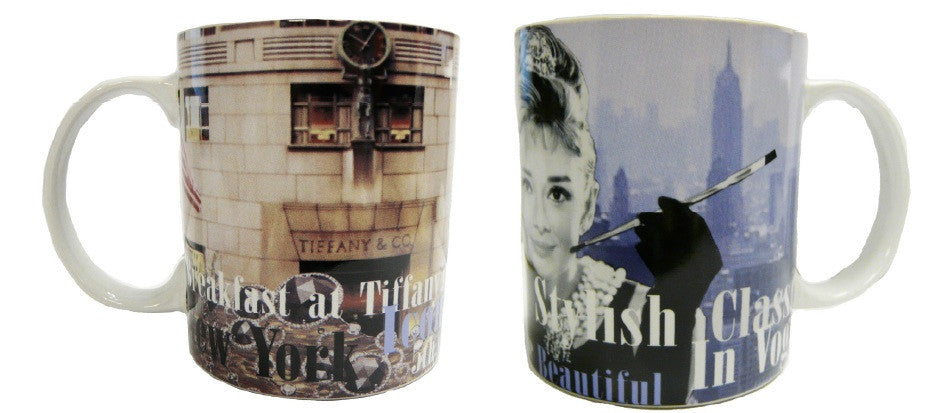 Audrey Hepburn Mug - Multi Images Design
