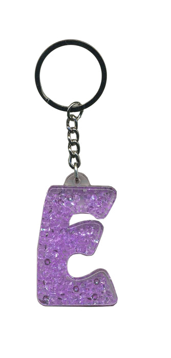 Itzy Glitzy Sparkly Keyrings - Initial Letters