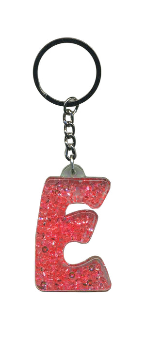 Itzy Glitzy Sparkly Keyrings - Initial Letters