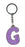 Itzy Glitzy Keyring - Letter G