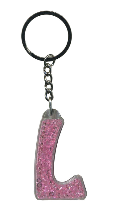 Itzy Glitzy Keyring - Letter L