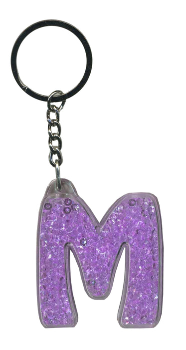 Itzy Glitzy Sparkly Keyrings - Initial Letters