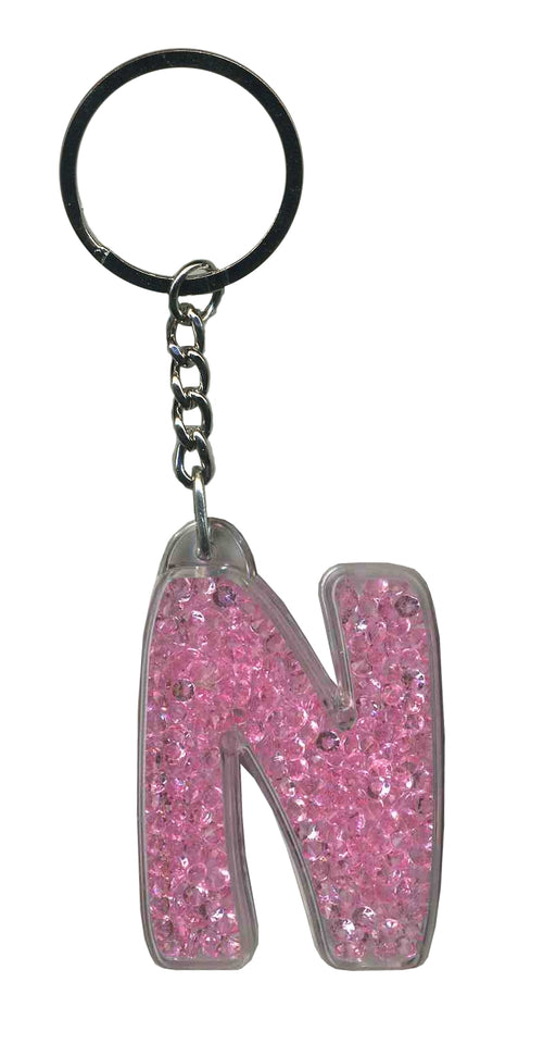 Itzy Glitzy Keyring - Letter N