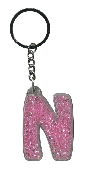 Itzy Glitzy Sparkly Keyrings Names N T