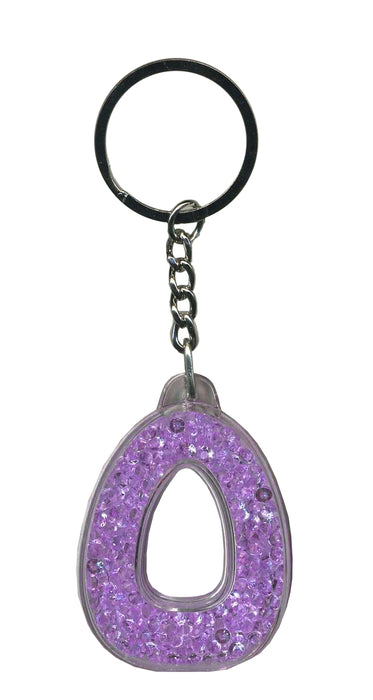 Itzy Glitzy Keyring - Letter O