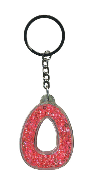 Itzy Glitzy Keyring - Letter O