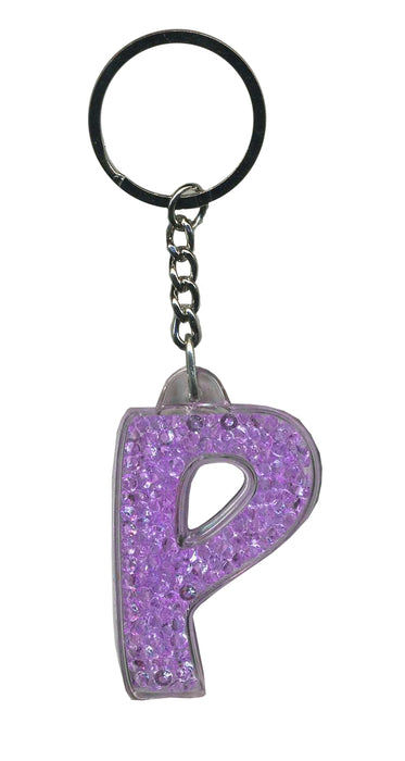 Itzy Glitzy Sparkly Keyrings - Initial Letters