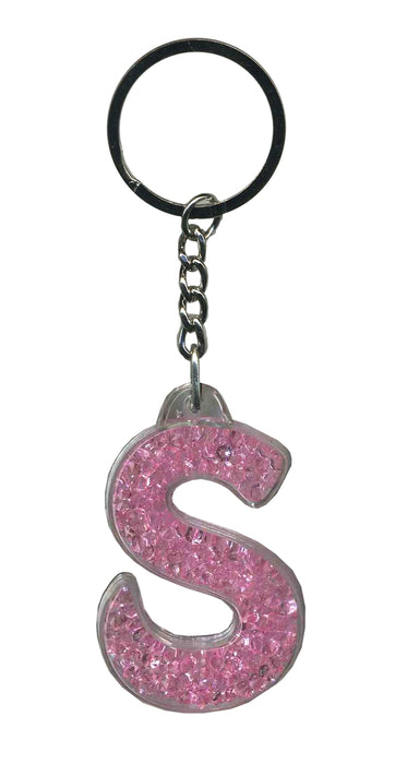 Itzy Glitzy Keyring - Letter S