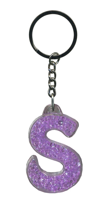 Itzy Glitzy Keyring - Letter S