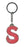 Itzy Glitzy Keyring - Letter S