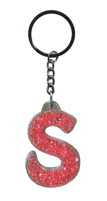 Itzy Glitzy Keyring - Letter S