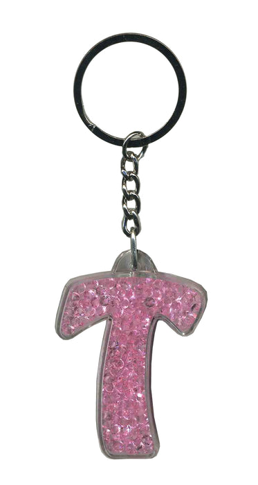 Itzy Glitzy Keyring - Letter T