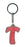 Itzy Glitzy Keyring - Letter T
