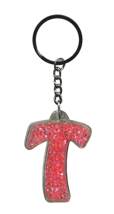 Itzy Glitzy Keyring - Letter T