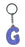 Itzy Glitzy Sparkly Keyrings - Initial Letters