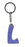 Itzy Glitzy Sparkly Keyrings - Initial Letters