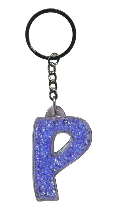 Itzy Glitzy Sparkly Keyrings - Initial Letters