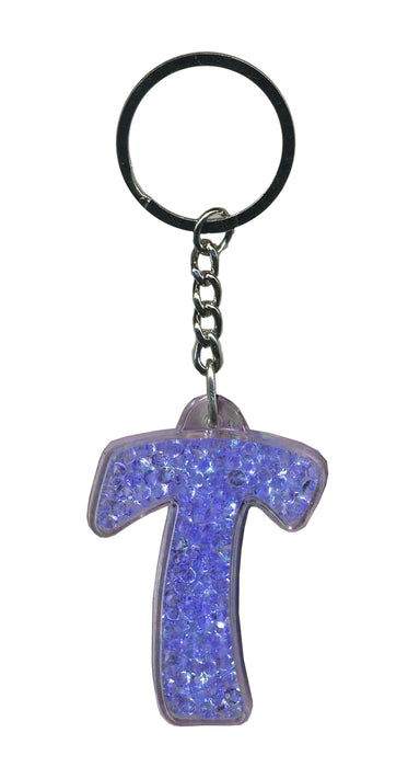 Itzy Glitzy Sparkly Keyrings - Initial Letters