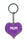 Mums Itzy Glitzy Keyring - Purple