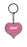 Aunt Itzy Glitzy Keyring - Pink