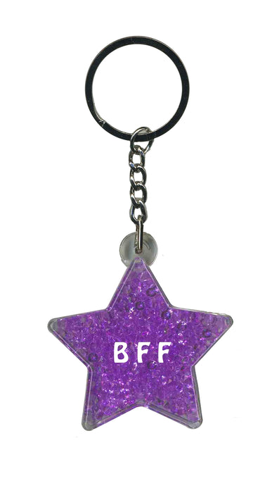 Bff Itzy Glitzy Keyring - Purple