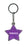 Princess Itzy Glitzy Keyring - Purple