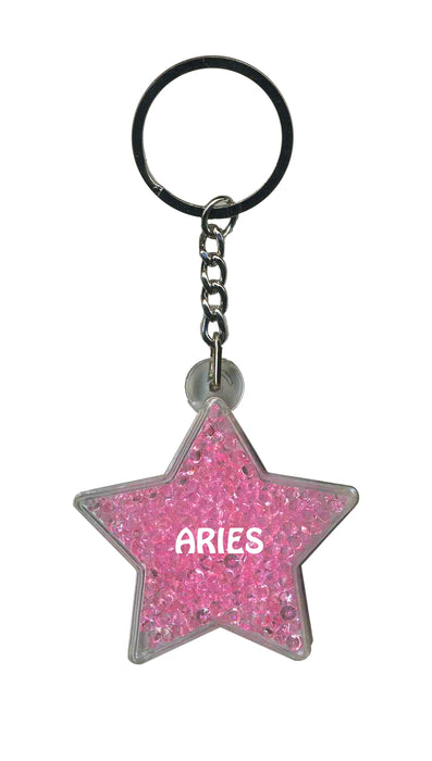 Aries Itzy Glitzy Keyring - Pink