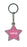 Cancer Itzy Glitzy Keyring - Pink